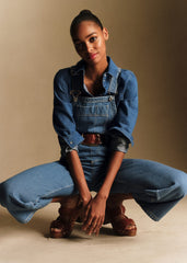 Soline Overalls - Denim Blue
