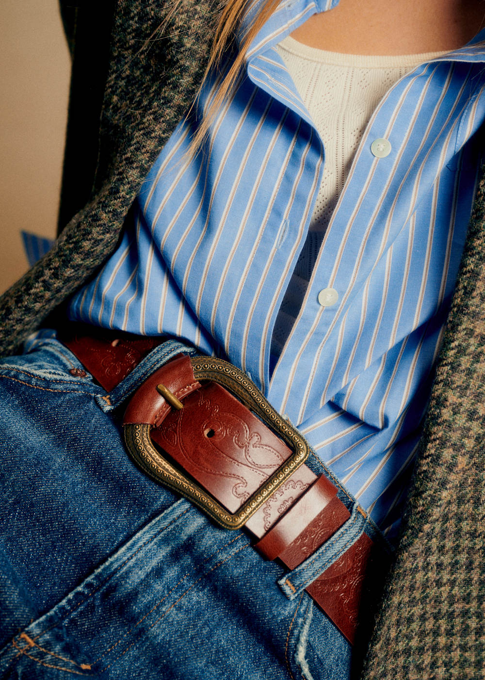 Suzie Belt - Heritage Leather Smooth Chocolate