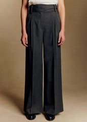 Aldo Trousers - Mottled Grey