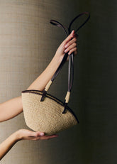 Mini Maia Basket - Natural Raffia