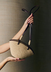 Mini Maia Basket - Natural Raffia
