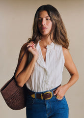 CLEA Belt - Glossy Chocolate