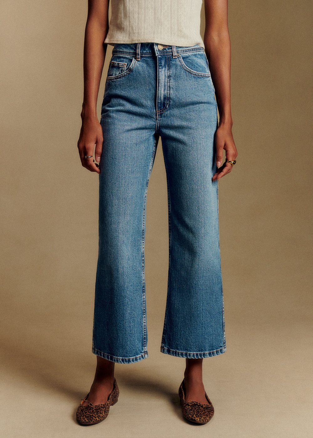 Le Crop - Denim Blue