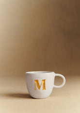 Sézane Maison - Appolline Mug Ecru - Letter M