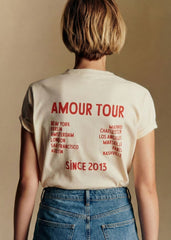 Amour Tour T-Shirt - String Colour Red