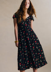 Alessia Dress - Poppy Print