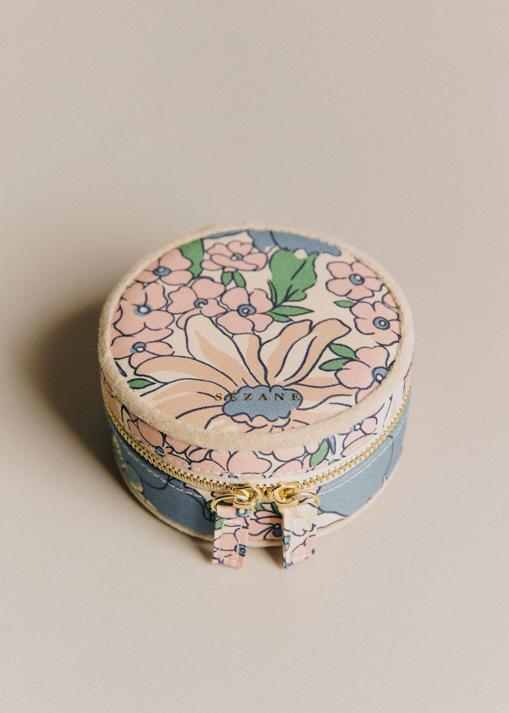 Jewelry Box - Meadow Blue Print