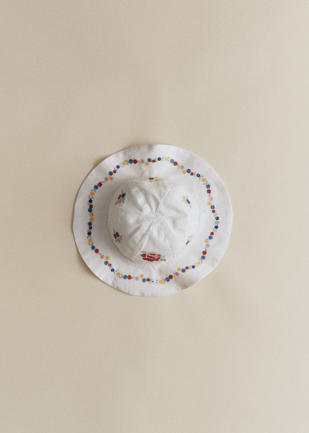Shilah Hat - Spring Placed Embroidery