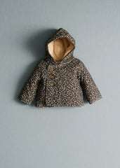 Artus Coat - Leopard Beige