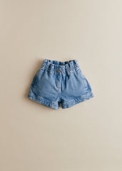 Rome Shorts - Denim Blue