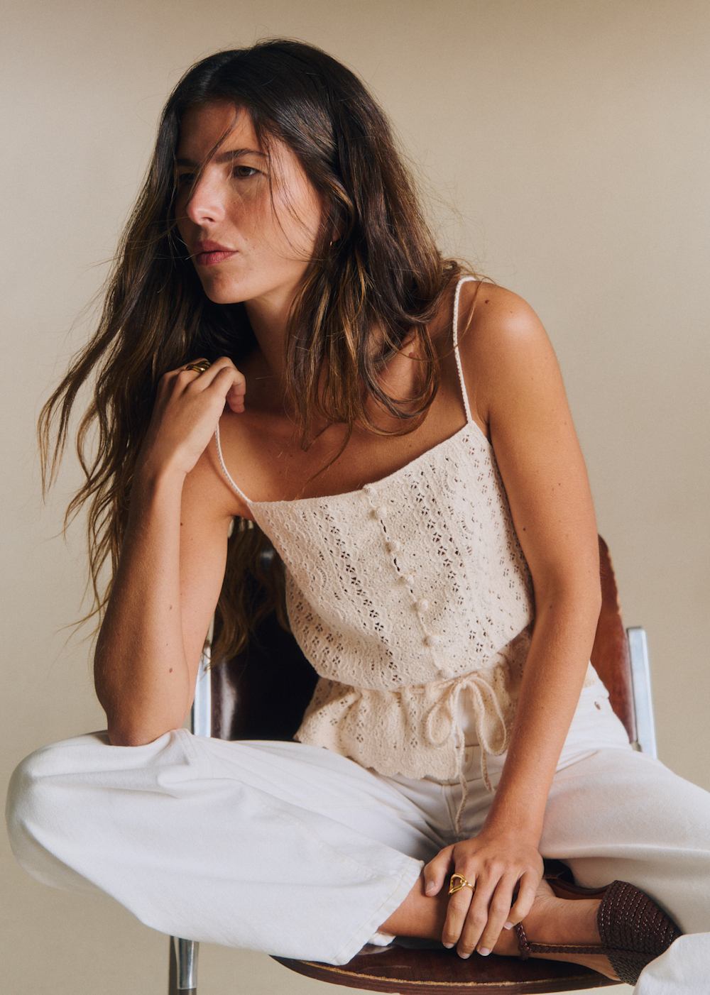 Alicia Top - Cream