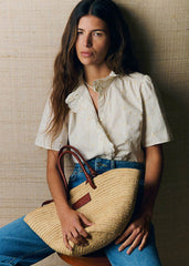 Dalhia Shirt - Daisies Cream Ecru
