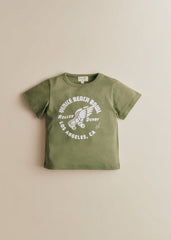 Roller Derby T-Shirt - Chance Green Ecru