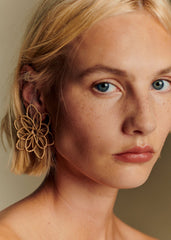 Cassandre Earrings - Natural