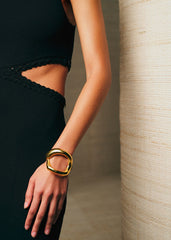 Justine Cuff Bracelet - Gold