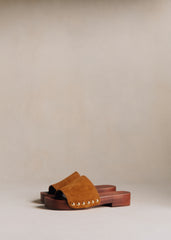 Maria Low Mule - Caramel