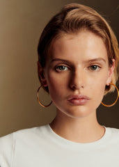 Eva Maxi Hoops - Gold