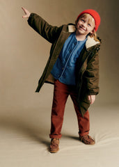 Oscar Coat - Kaki Green