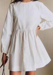 Zelie Dress - Ecru