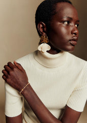 Georgia Earrings - Ecru