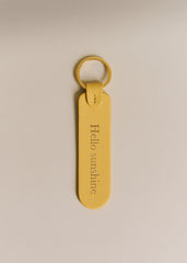 Keychain - Yellow Hello Sunshine