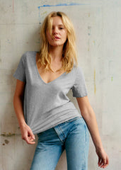 Malcolm T-Shirt - Mottled Grey