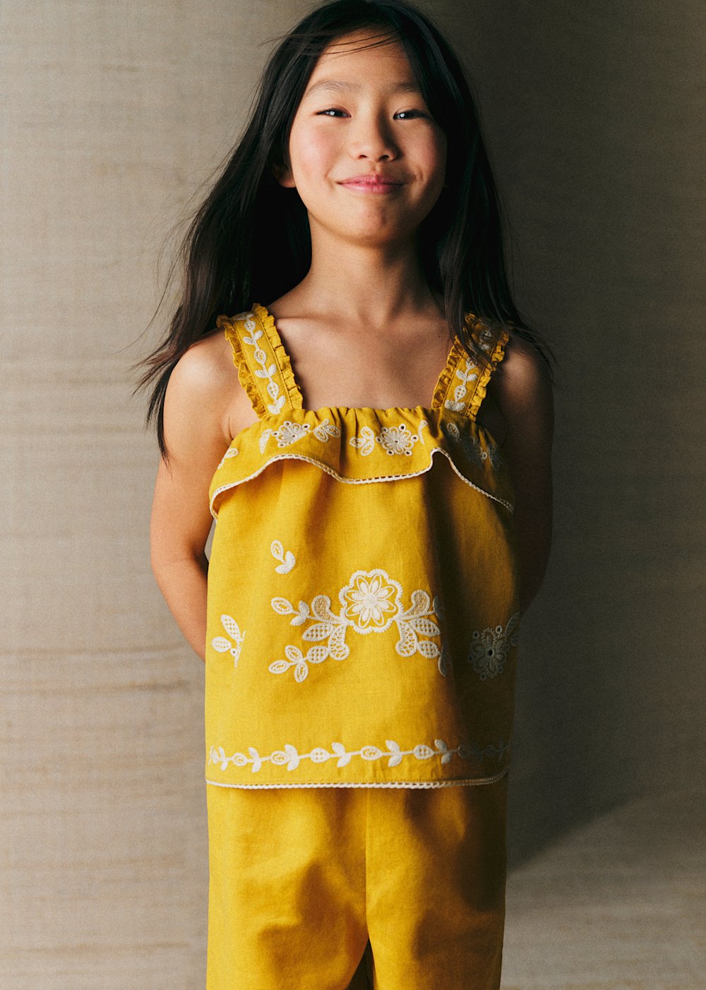 Dolly Top - Ochre