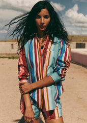 Max Shirt - Sézane x Inoui Editions - Tuba Stripes Print