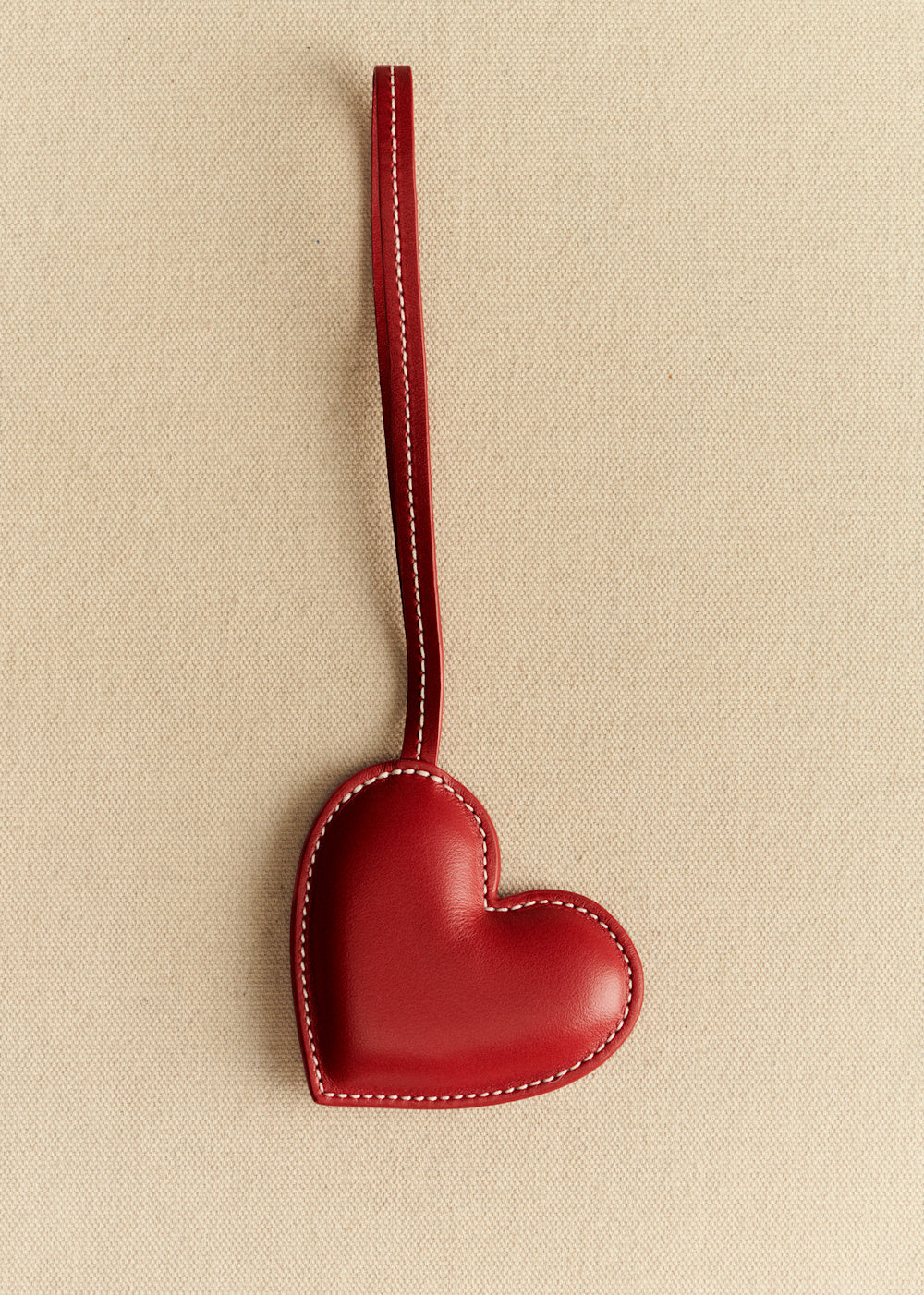 Heart Bag Accessory - Passion Red