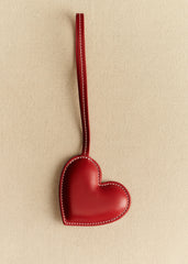 Heart Bag Accessory - Passion Red