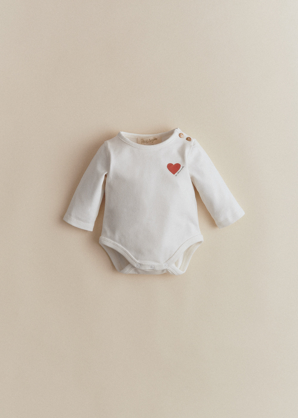 Gaston Bodysuit - Ecru Red