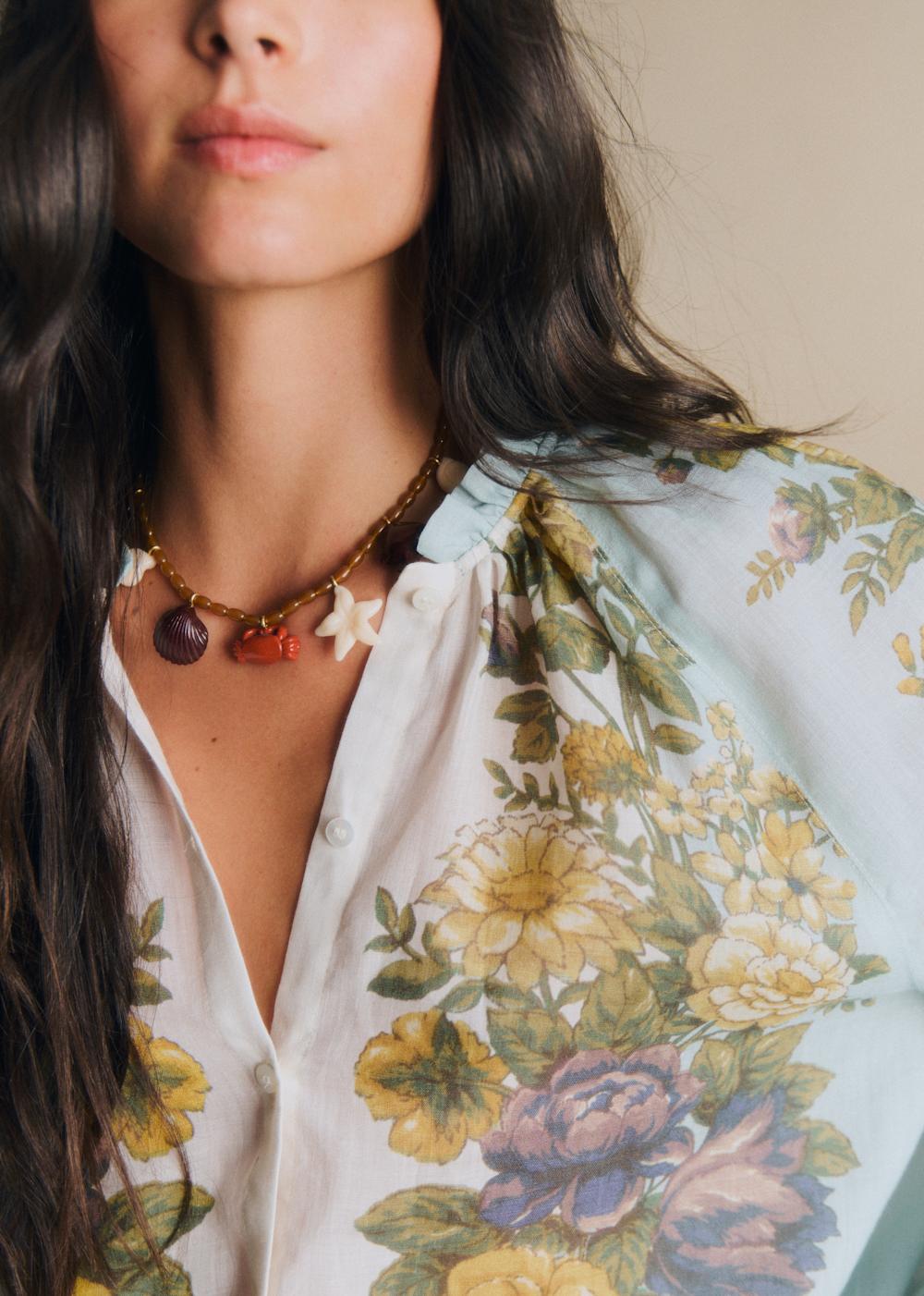 Nerissanne Shirt - Lavinia Print