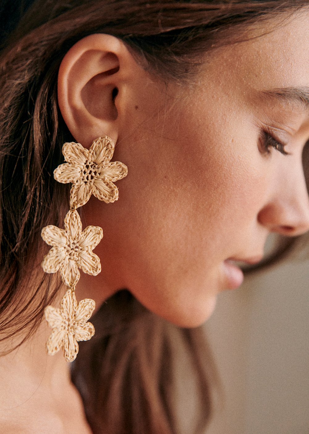 Anita Earrings - Natural
