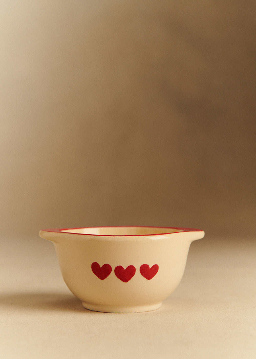 Little Hearts Bowl - Sézane x Maison Roussot - Ecru