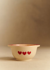 Little Hearts Bowl - Sézane x Maison Roussot - Ecru
