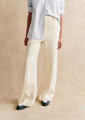 Matheo Trousers - Ecru