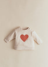 La Chamade Sweatshirt - Cream Red