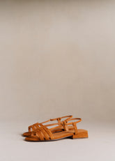 Josepha Low Sandals - Caramel