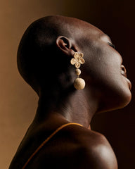 Ninon Earrings - Natural