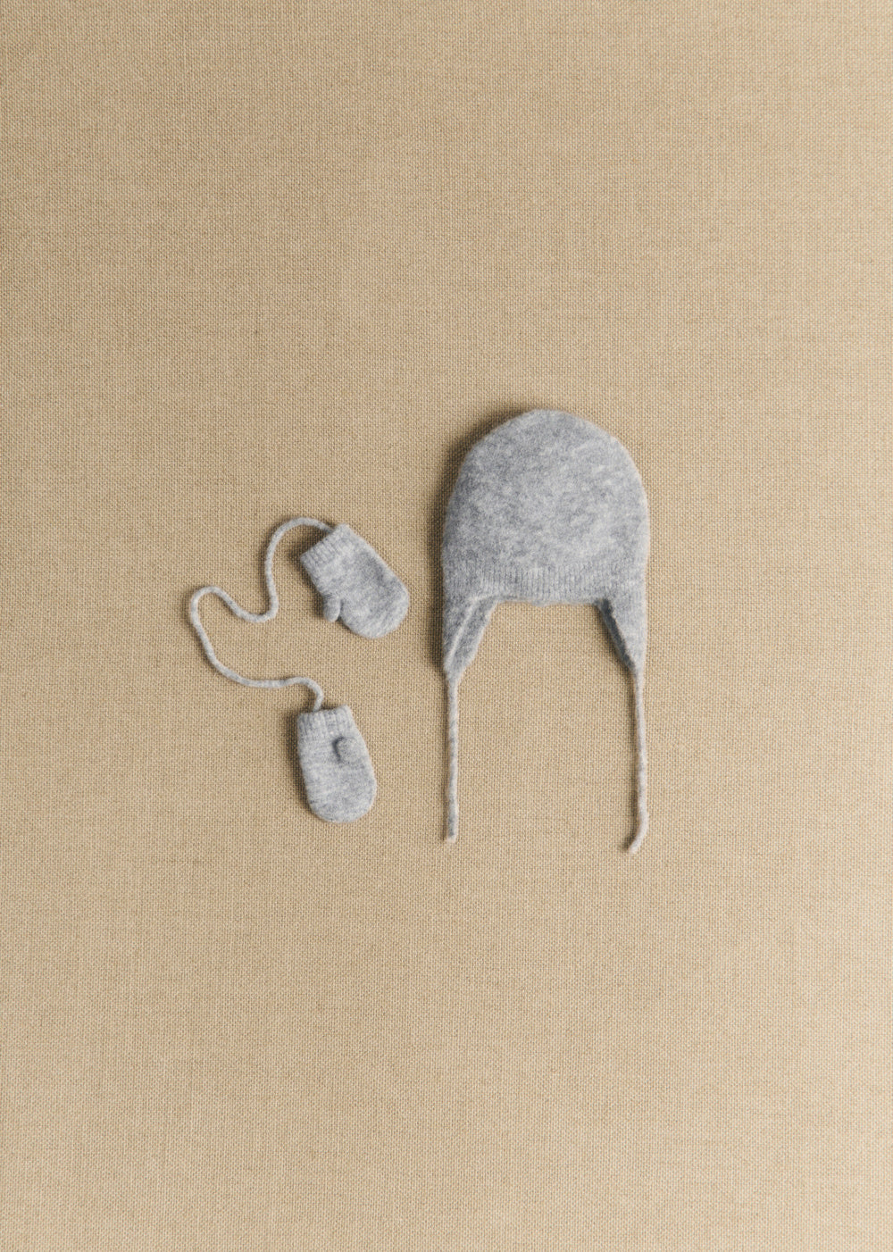 Antoine Beanie - Mottled Grey