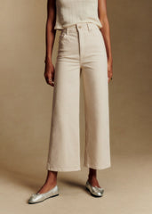 Le Crop - Mottled Ecru