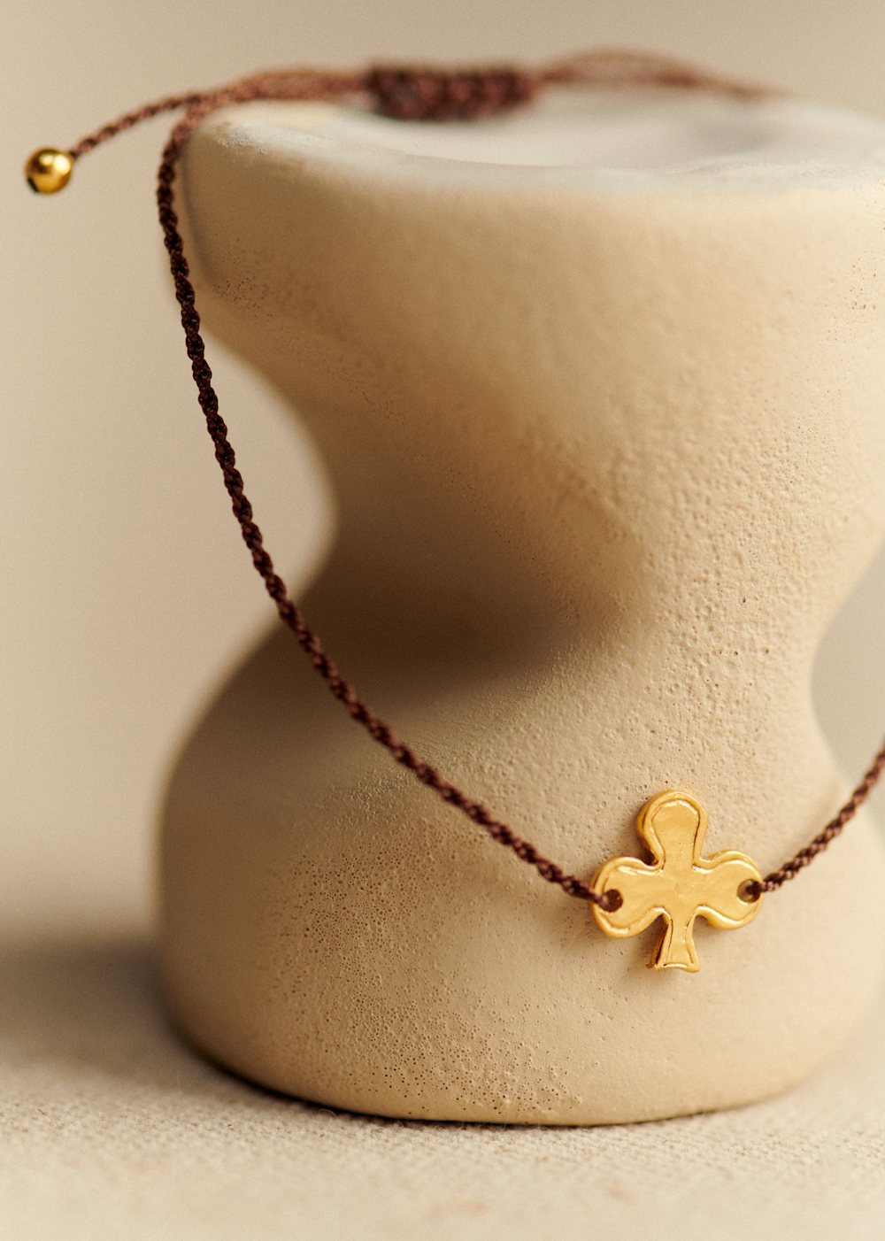 Lulu Bracelet - Chocolate Clover