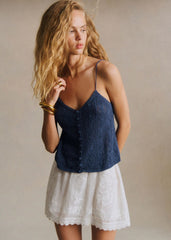 Francisco Top - Washed Blue