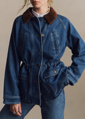Edgard Coat - Denim Blue