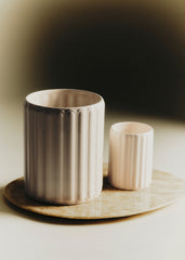 Pianissimo Candle - Fig Ecru