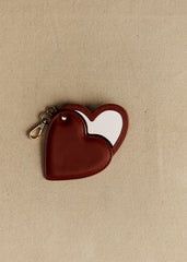 Michela Mirror Keychain - Natural Heritage Leather