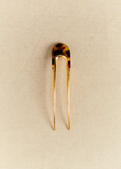 Gladys Hair Accessory - Gold Tortoiseshell