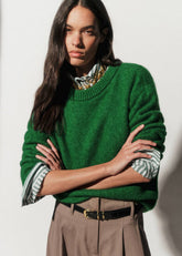 Amiel Sweater - Forest Green