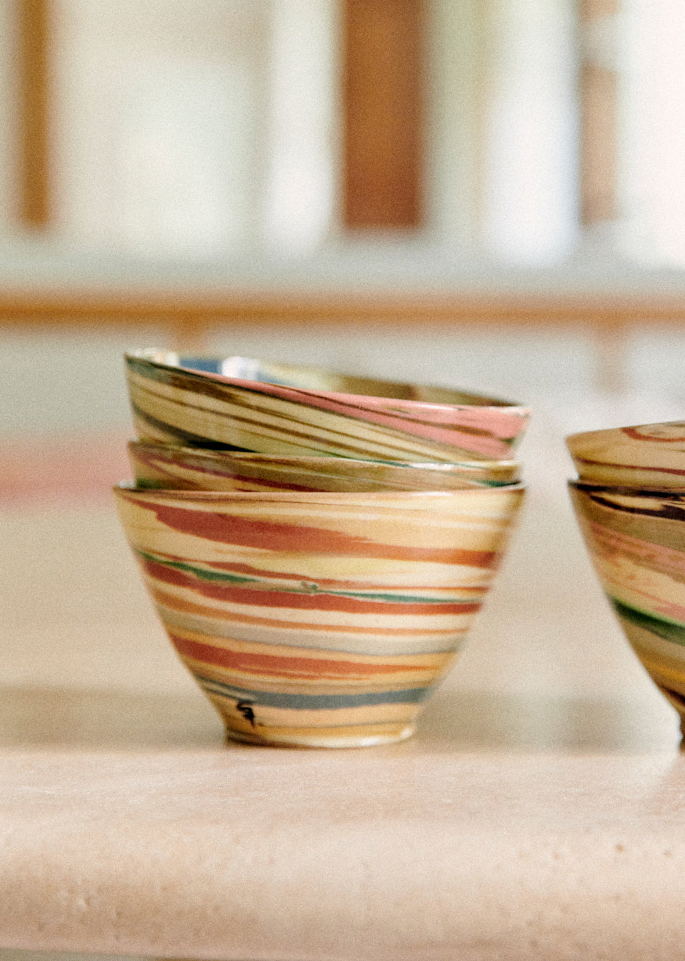 Florence Girod - Set of 2 bowls - Mixed Earth