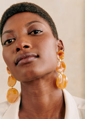 Ernest Earrings - Honey